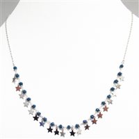 Halskette Dame in Silber 4530BBLUEP-D199